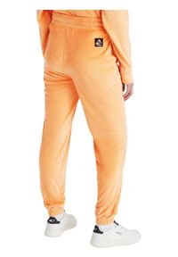 Damskie spodnie treningowe O'Neill Velour. Kolor: żółty, pomarańczowy, wielokolorowy