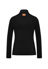 MUUV. Longsleeve Standup Collar damski kolor czarny z półgolfem. Kolor: czarny. Długość rękawa: długi rękaw #2