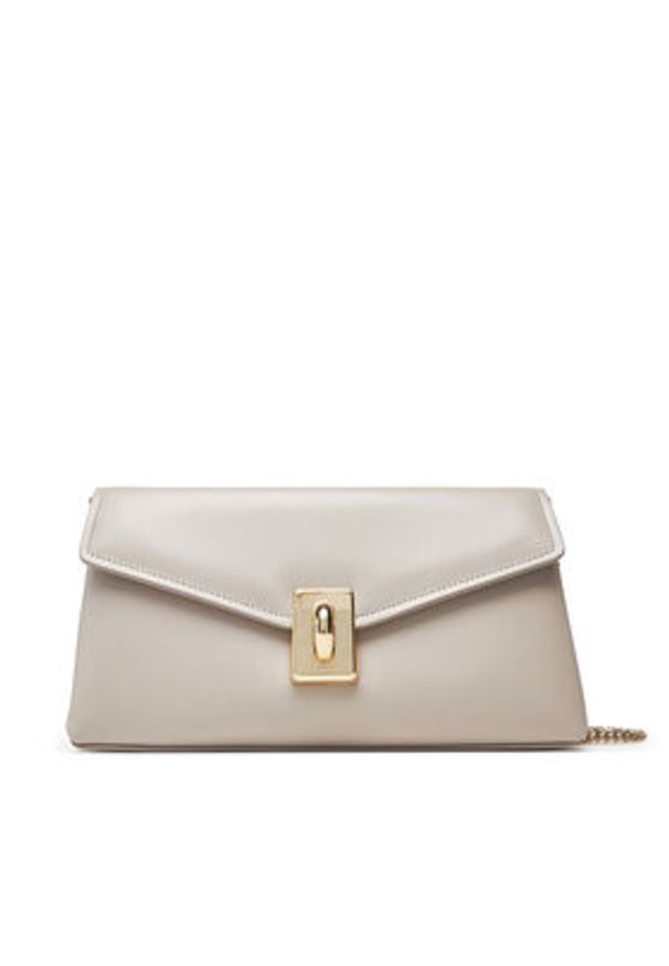 Furla Torebka Meridiana WB01517 BX3227 VAN00 Beżowy. Kolor: beżowy. Materiał: skórzane