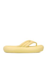 Roxy Japonki CEOWB-3CK003 Żółty jasny. Kolor: żółty. Materiał: skóra #2