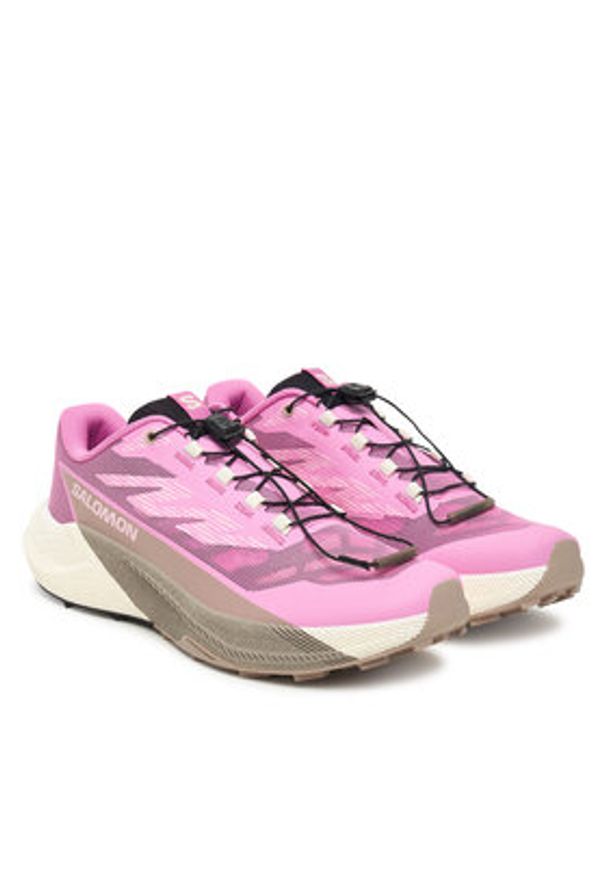 salomon - Salomon Buty do biegania Pulsar L47973400 Różowy. Kolor: różowy. Materiał: materiał
