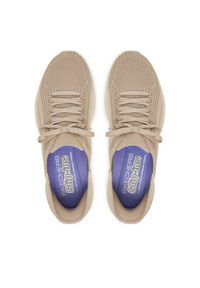 skechers - Skechers Sneakersy 149710/TPE Beżowy. Kolor: beżowy. Materiał: materiał #2