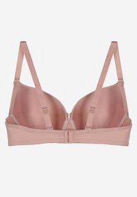 Renee - Jasnofioletowy Biustonosz o Gładkim Wykończeniu z Kokardką Phiphise. Kolor: fioletowy. Wzór: gładki #8