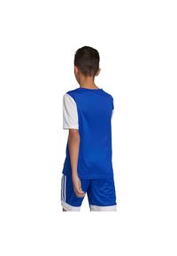 Adidas - Koszulka piłkarska dla dzieci adidas Estro 19 Jr DP3217. Materiał: materiał, włókno, skóra, syntetyk, poliester. Długość rękawa: krótki rękaw. Technologia: ClimaLite (Adidas). Długość: krótkie. Sport: piłka nożna #3