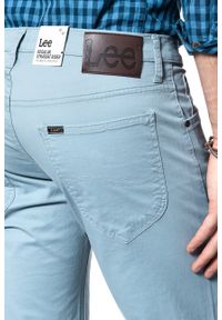 Lee - LEE SPODNIE MĘSKIE DAREN ZIP FLY ASHLEY BLUE L707LA75. Materiał: jeans #9