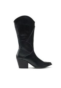 DeeZee Kozaki WS19271-05 Czarny. Kolor: czarny. Materiał: skóra #6