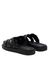 Calvin Klein Jeans Klapki Sq Molded Sandal Fisherman YM0YM01220 Czarny. Kolor: czarny. Materiał: skóra #3