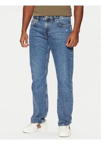 Guess Jeans Jeansy M5RA1B D5M52 Niebieski Straight Leg. Kolor: niebieski