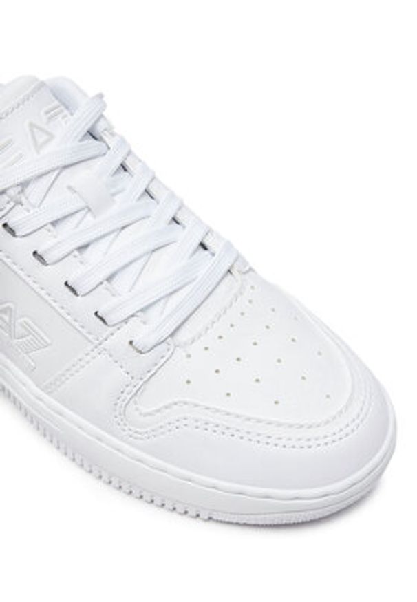 EA7 Emporio Armani Sneakersy X8X189 XK404 U260 Biały. Kolor: biały. Materiał: skóra
