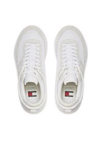 Tommy Jeans Sneakersy Tjw New Tech Runner EN0EN02502 Biały. Kolor: biały. Materiał: mesh, materiał