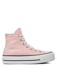Trampki Converse. Kolor: różowy. Obcas: na platformie #1