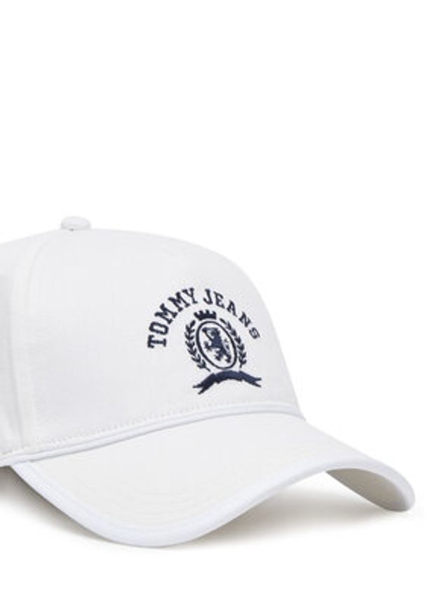 TOMMY HILFIGER - Tommy Hilfiger Czapka z daszkiem Cool Summer AW0AW17315 Écru. Materiał: materiał, bawełna