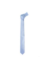 Wittchen - Krawat jedwabny bez wzoru. Kolor: niebieski. Materiał: jedwab. Wzór: kropki. Styl: elegancki #4