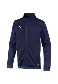 Bluza dla dzieci Puma Liga Training Jacket JUNIOR. Kolor: niebieski. Styl: sportowy