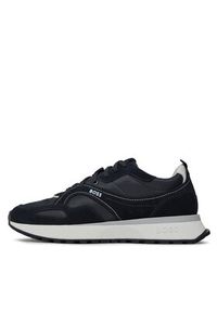 BOSS - Boss Sneakersy Jonah Runn 50513179 Granatowy. Kolor: niebieski. Materiał: materiał #4
