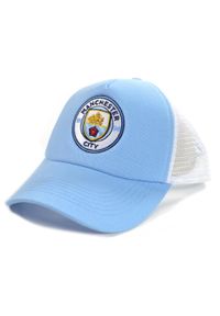 MANCHESTER CITY - Czapka Manchester City licencjonowana. Kolor: niebieski