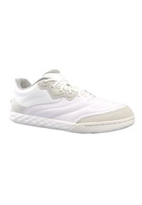 KIPSTA - Buty do piłki nożnej halowej Kipsta Eskudo Pro Futsal MFoam skórzane. Kolor: biały, szary, wielokolorowy. Materiał: skóra. Szerokość cholewki: normalna. Sport: piłka nożna