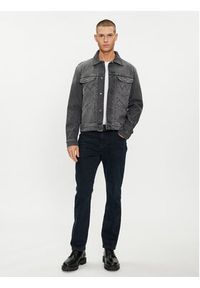 Wrangler Kurtka jeansowa 112350179 Szary Regular Fit. Kolor: szary. Materiał: bawełna #6