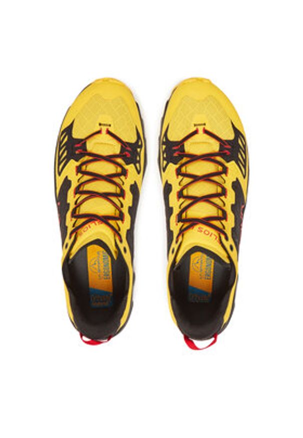 LA SPORTIVA - La Sportiva Buty do biegania Helios III 46D100999 Żółty. Kolor: żółty. Materiał: materiał