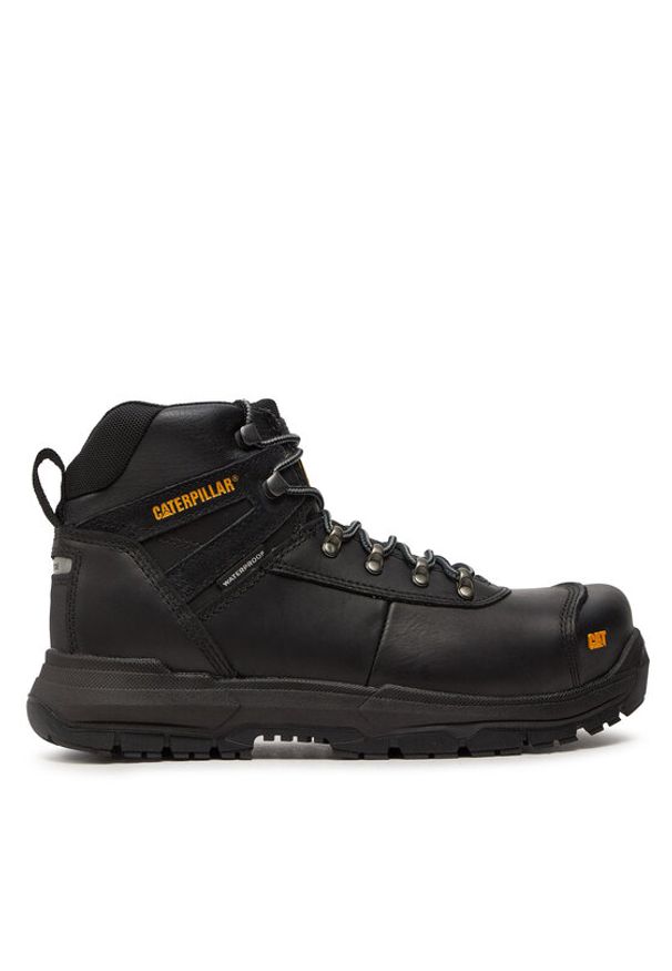 CAT Footwear Trapery Pneumatic 2.0 St S3 Wr Hro Src P725692 Czarny. Kolor: czarny. Materiał: skóra