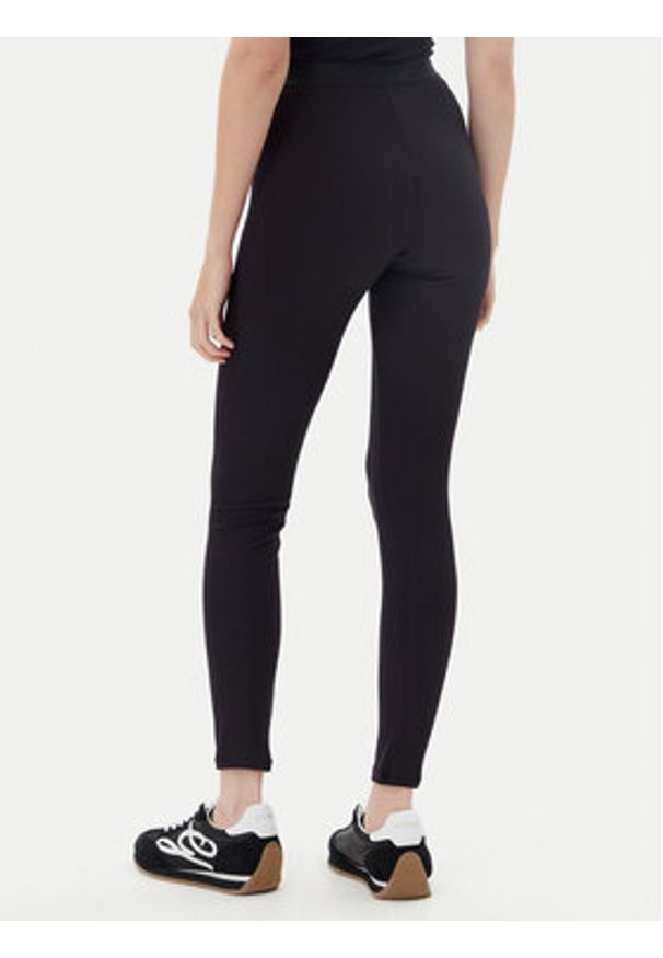 Guess Legginsy 173791 Czarny Classic Fit. Kolor: czarny. Materiał: syntetyk