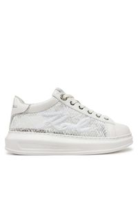 Karl Lagerfeld - KARL LAGERFELD Sneakersy Kapri KL62511F Biały. Kolor: biały. Materiał: skóra #1
