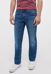 Mustang - MUSTANG OREGON TAPERED MĘSKIE SPODNIE JEANSOWE JEANSY DENIM BLUE 1013731 5000 682