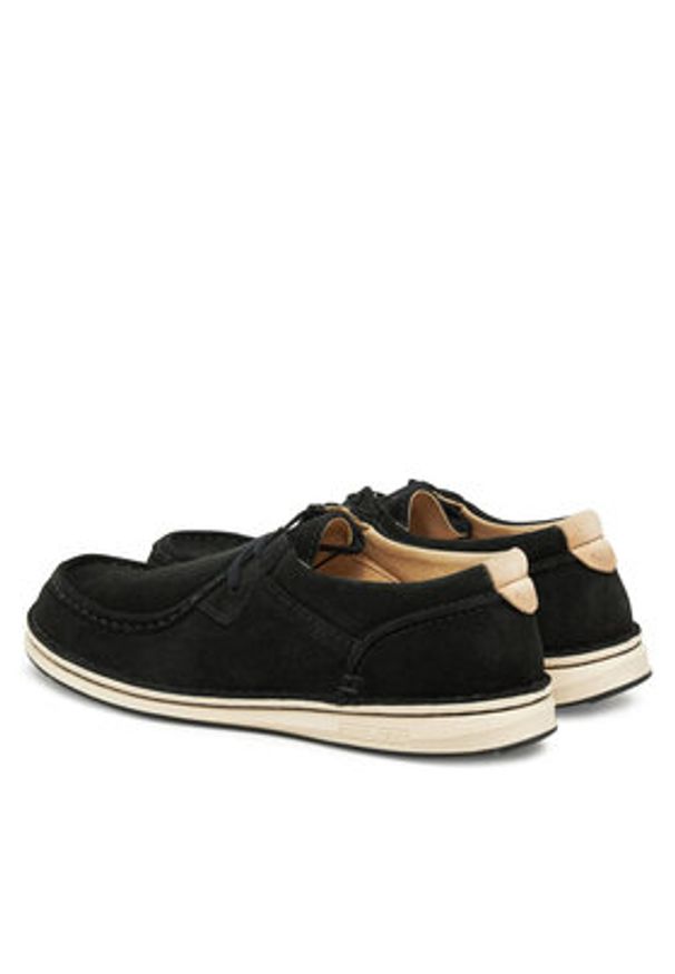 Birkenstock Półbuty Pasadena 1029658 Czarny. Kolor: czarny. Materiał: zamsz, skóra
