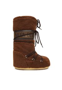 Moon Boot Śniegowce Mb Icon Fleece 80D1403080 Brązowy. Kolor: brązowy. Materiał: materiał