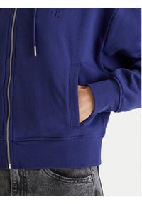 Calvin Klein Jeans Bluza Monogram LV047F208G Fioletowy Relaxed Fit. Kolor: fioletowy. Materiał: bawełna #5