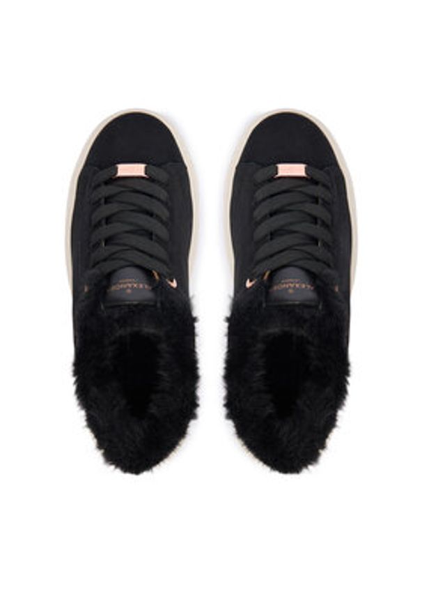 Alexander Smith Sneakersy London ALBCLHW-8242-BLK Czarny. Kolor: czarny. Materiał: skóra