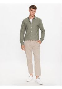 Only & Sons Koszula 22012321 Zielony Slim Fit. Kolor: zielony. Materiał: bawełna #5