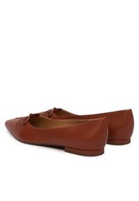 Lauren Ralph Lauren - LAUREN RALPH LAUREN Baleriny 802P06376001 Brązowy. Kolor: brązowy. Materiał: skóra #3