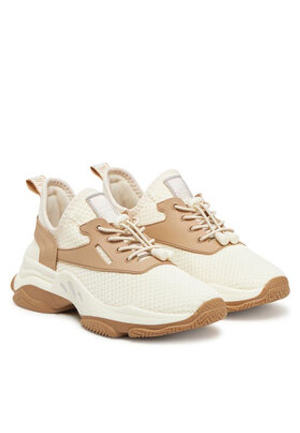 Steve Madden Sneakersy Match-E SM19000020 Beżowy. Kolor: beżowy. Materiał: materiał