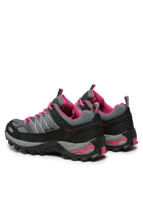 CMP Trekkingi Rigel Low Trekking Shoes Wp 3Q54456 Szary. Kolor: szary. Materiał: skóra, nubuk