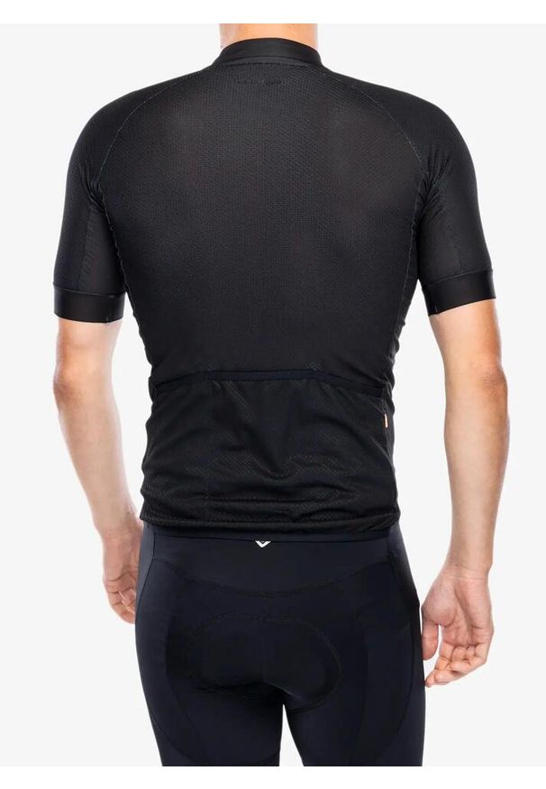 Koszulka kolarska męska POC Essential Road Logo Jersey. Kolor: czarny. Materiał: jersey. Sport: kolarstwo