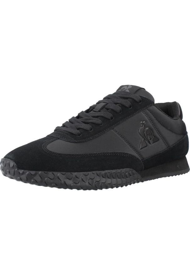 Le Coq Sportif - Buty LE COQ SPORTIF VELOCE I Czarny. Kolor: czarny. Materiał: skóra, tkanina. Sport: turystyka piesza
