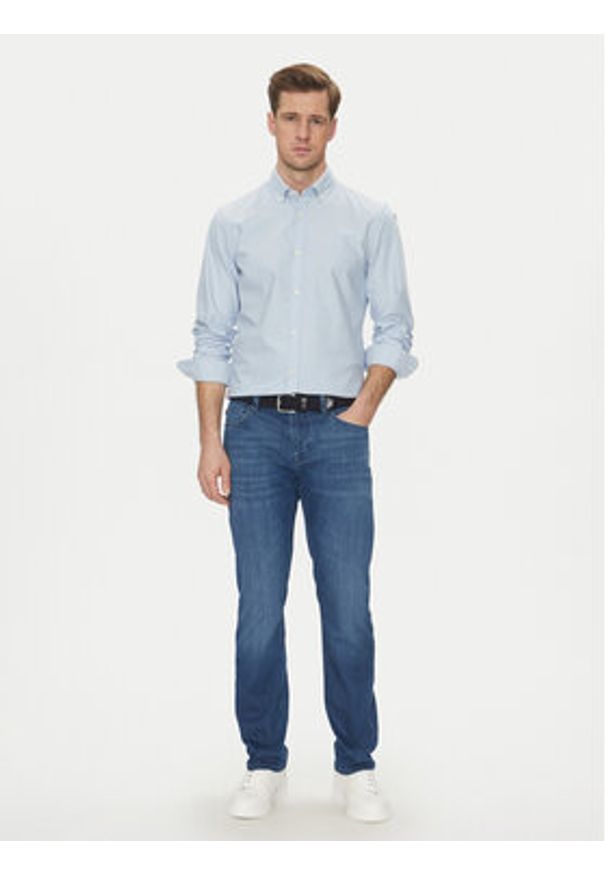JOOP! Jeans Koszula 15 JJSH-130Haven3 30046460 Błękitny Modern Fit. Kolor: niebieski. Materiał: bawełna