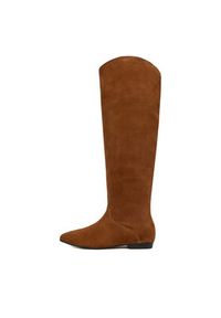 Badura Kozaki EO-CELIA-60504-25 Brązowy. Kolor: brązowy. Materiał: zamsz, skóra #7