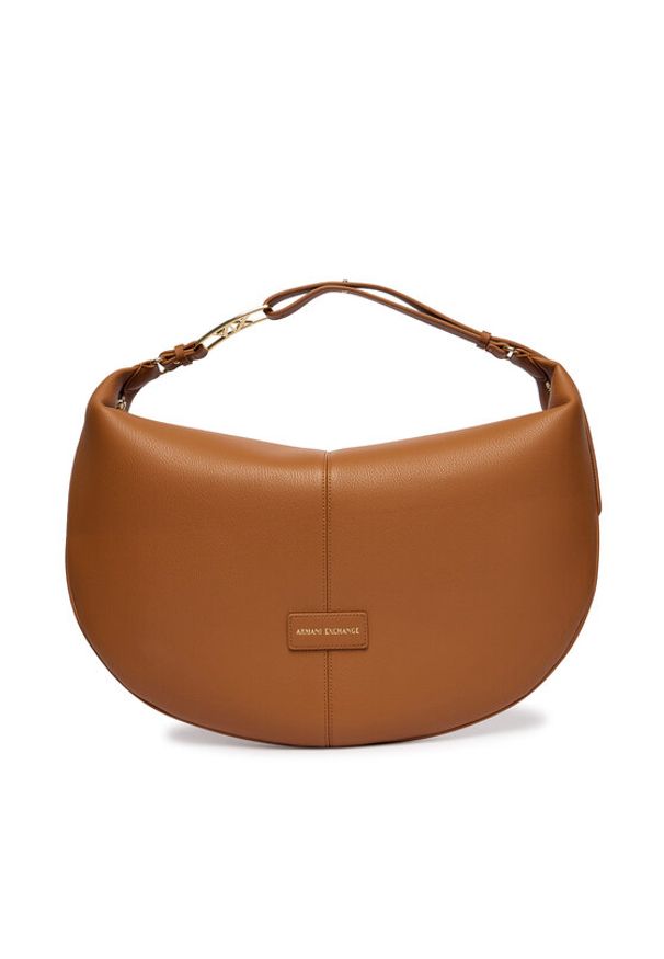 Armani Exchange Torebka XW001573 AF15632 U6119 Brązowy. Kolor: brązowy. Materiał: skórzane