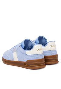 Polo Ralph Lauren Sneakersy 804956688011 Niebieski jasny. Kolor: niebieski. Materiał: skóra, zamsz #6