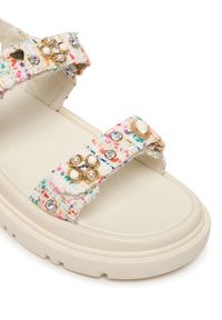 Aldo Sandały Gemima 14190497 Biały. Kolor: biały. Materiał: materiał #2