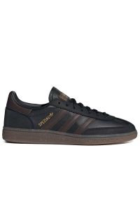 Adidas - Buty unisex adidas Handball Spezial IH6568 - brązowe. Okazja: na co dzień. Zapięcie: sznurówki. Kolor: brązowy. Materiał: guma, skóra. Szerokość cholewki: normalna. Sport: piłka ręczna #1