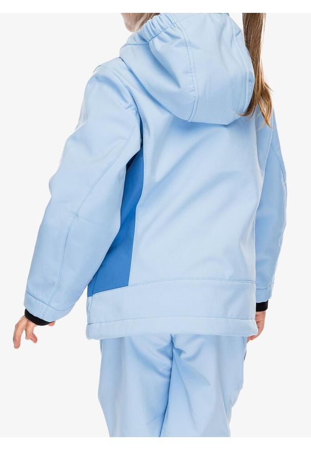 Kurtka dziewczęca CMP Astralix. Kolor: niebieski. Materiał: softshell. Sport: turystyka piesza