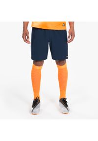 KIPSTA - Spodenki piłkarskie Kipsta CLR. Kolor: pomarańczowy, niebieski, wielokolorowy. Materiał: materiał, poliester, elastan. Sport: piłka nożna #1