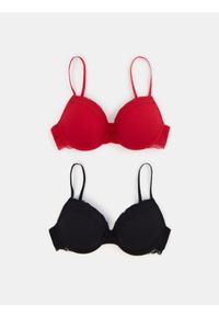 Sinsay - Biustonosz push-up 2 pack - wielobarwny. Rodzaj stanika: push-up