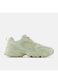 New Balance 530 U530TBB Sneakersy unisex. Okazja: na co dzień, na spacer. Kolor: zielony. Materiał: guma, syntetyk, materiał. Szerokość cholewki: normalna. Sezon: lato. Sport: turystyka piesza