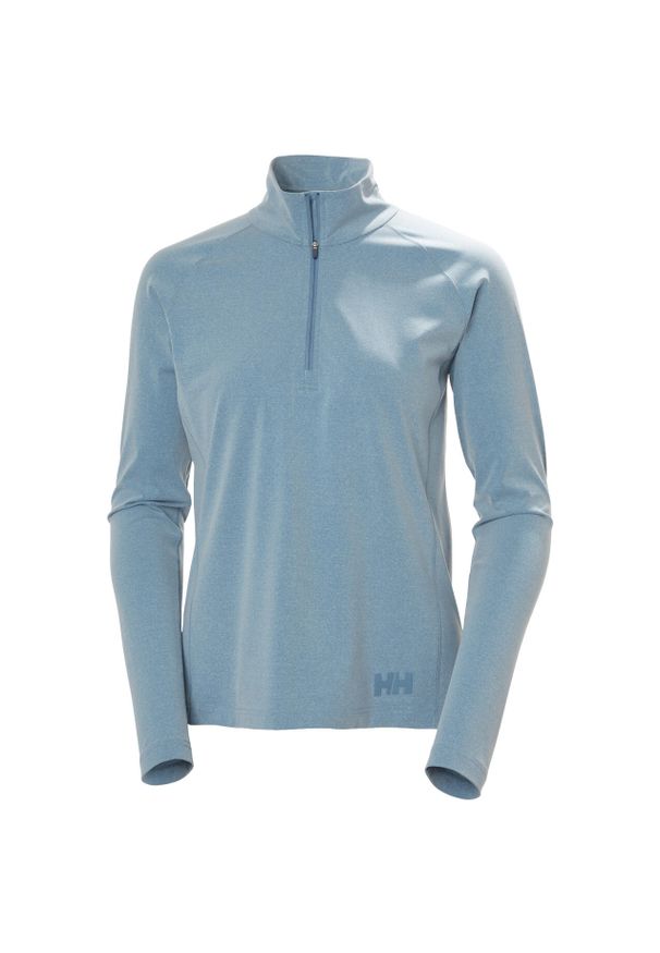 Bluza damska z zamkiem 1/2 Helly Hansen Tyri. Kolor: niebieski