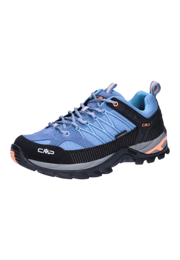 Buty trekkingowe damskie CMP Rigel Low Wp. Kolor: szary, wielokolorowy, żółty. Styl: sportowy. Sport: turystyka piesza