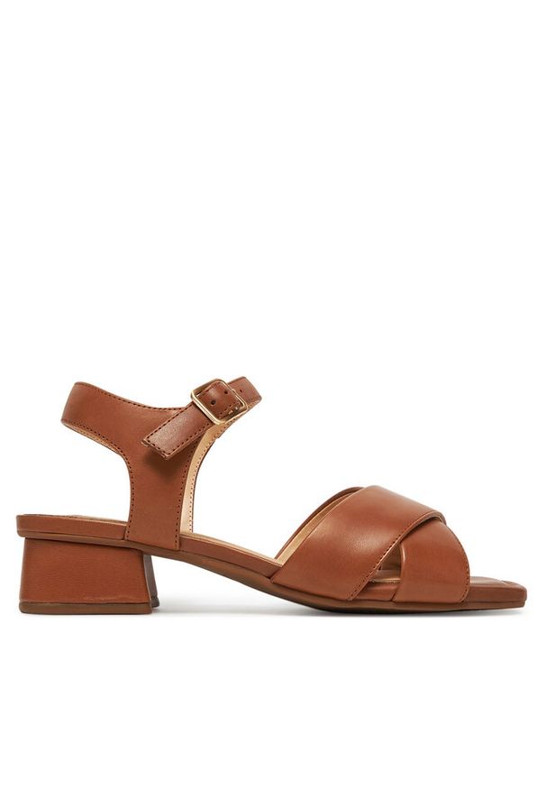 Sandały Clarks. Kolor: brązowy
